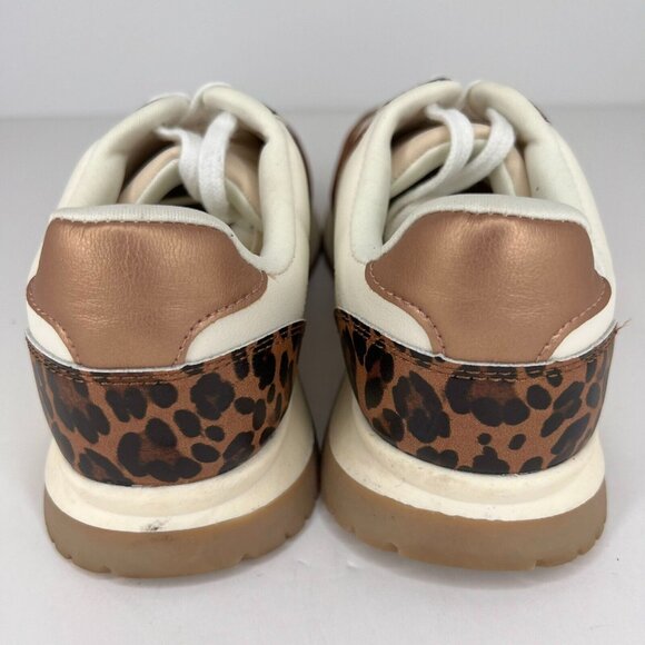 Time And Tru Womens MTT22AC001 Multicolor Leopard Low Top Size 7 Sneakers - Picture 5 of 10